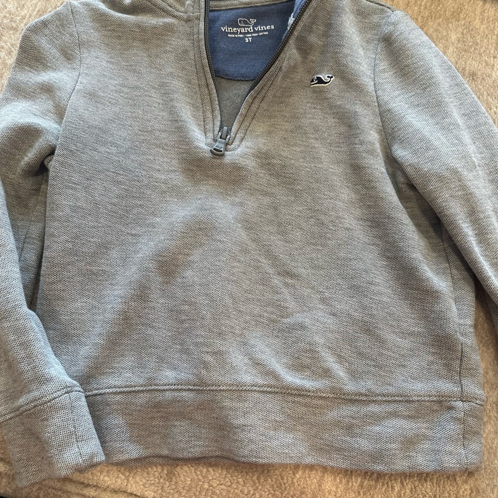 Vineyard Vines Heather Gray Pullover